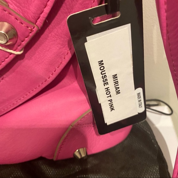 Isabella Lorusso Pink Leather Crossbody Bag - Picture 6 of 9